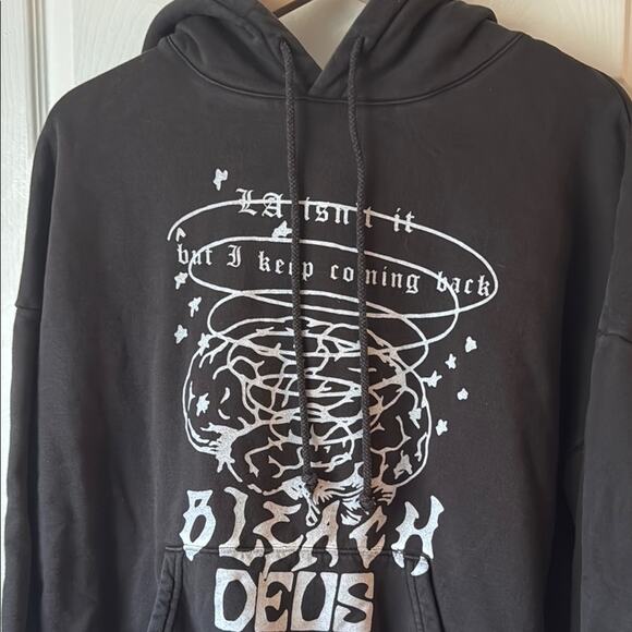 Deus ex Machina x Bleach Design Hoodie LA Black size medium - Picture 4 of 7